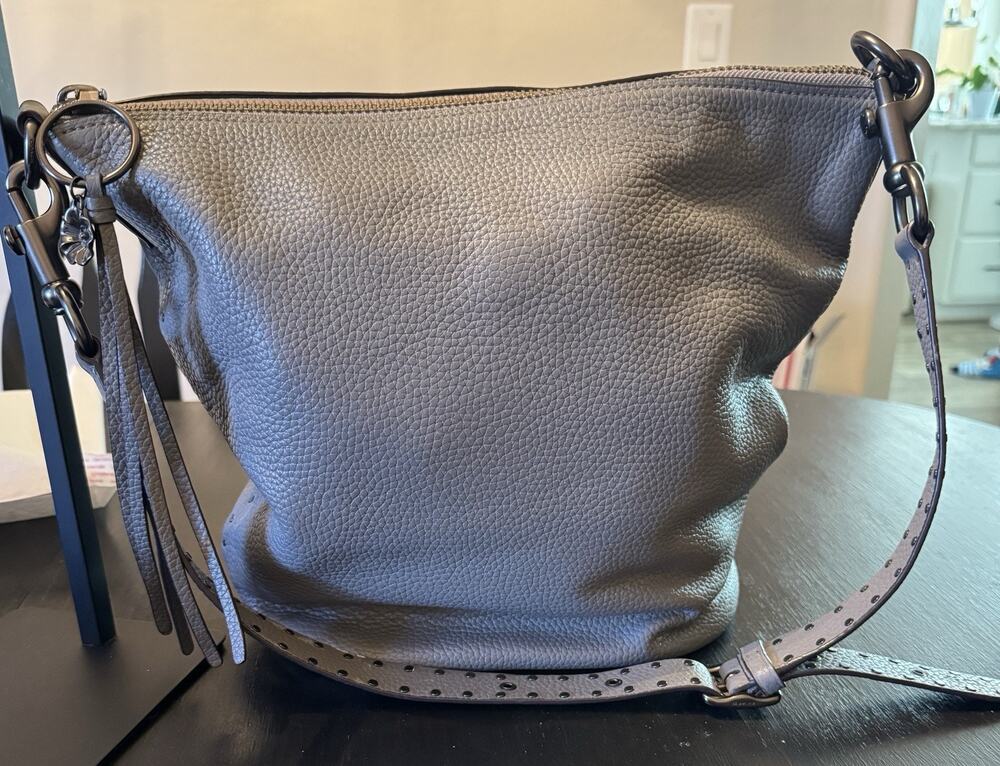 NWT Coach 1941 Tea Rose Duffel Bag With Rivets In Premium Glove Tanned Leather